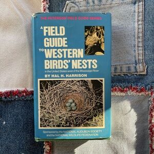 Field Guide to Western Birds' Nests by Hal H. Harrison birding book